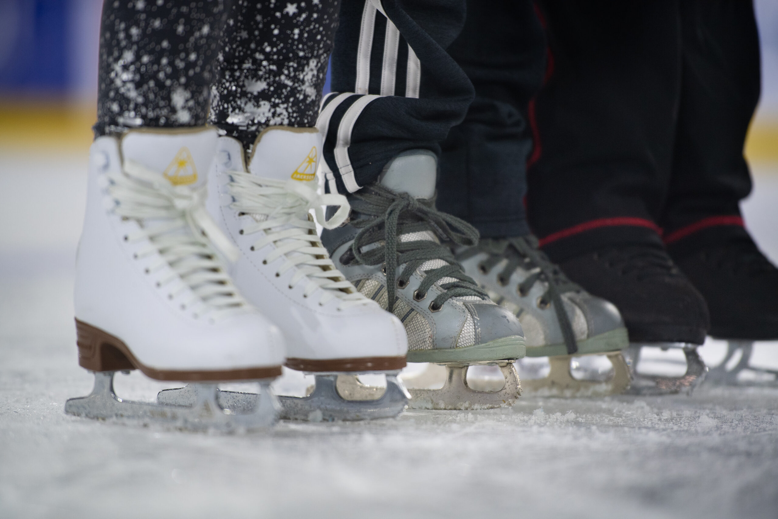 Learn to Skate activities at the US Air Force Academy Cadet Ice Arena Monday, March 2, 2020. Photo by Mark Reis